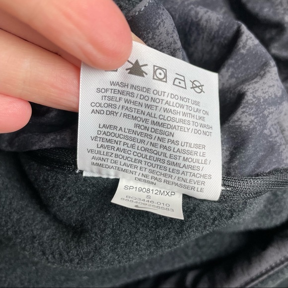 NIKE ACG Men's Small Microfleece Jacket Black Full Zip Turtleneck Athleisure Str - Picture 13 of 16